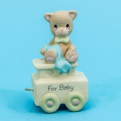 00 New Baby May Your Birthday Be Warm - Bear  - Country N More Gifts