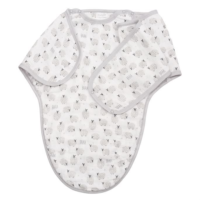 Sheep Snappy Swaddle - Country N More Gifts