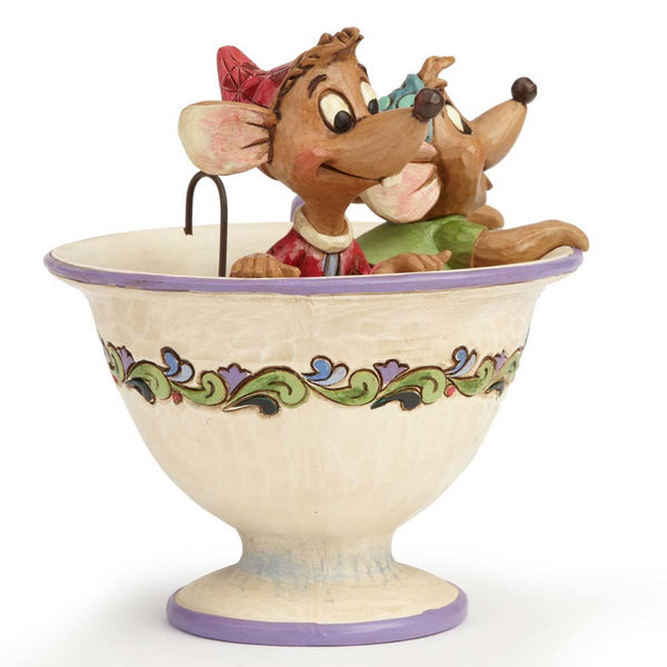 Tea for Two - Jaq and Gus in Tea Cup | CountryNMoreGifts.com