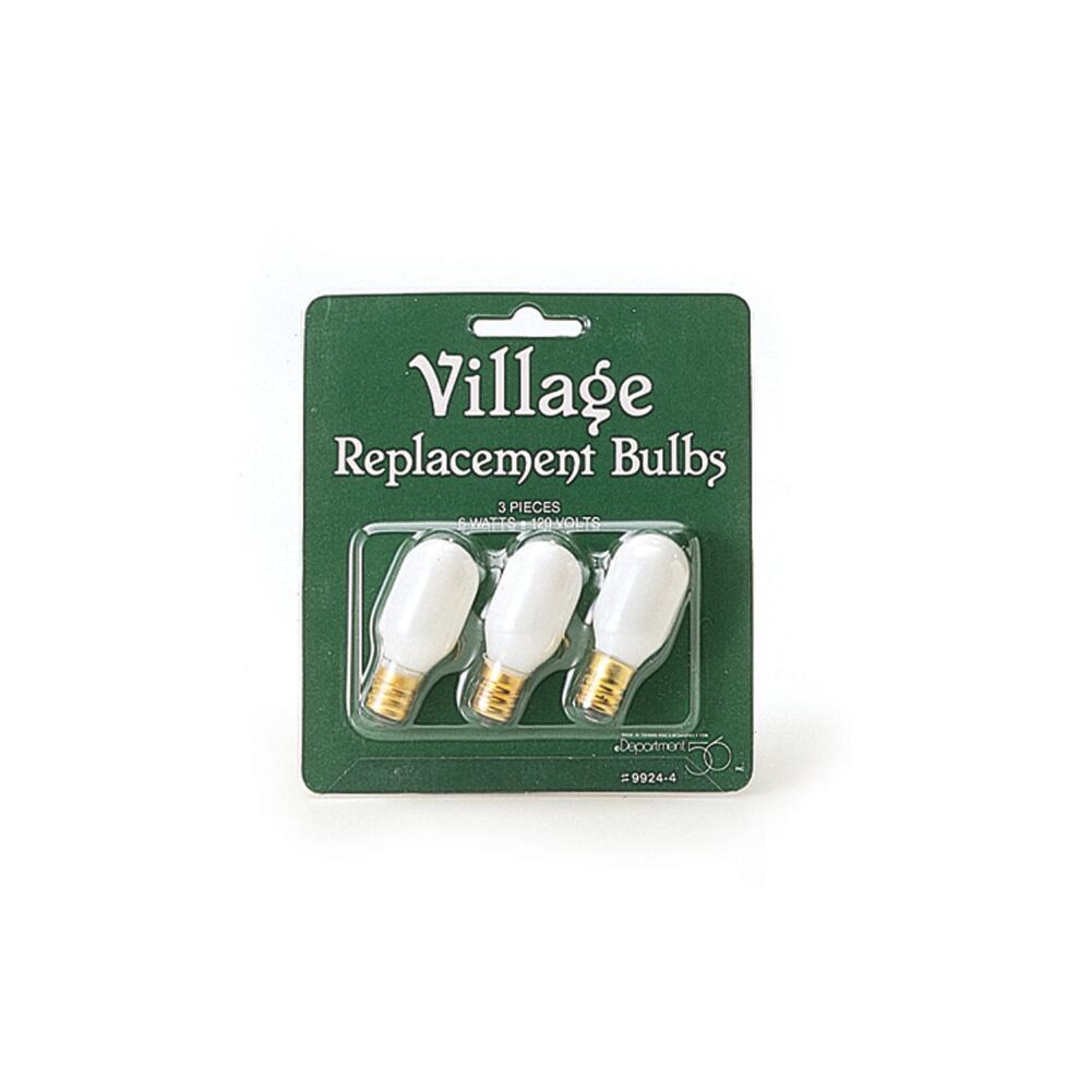 Replacement Light Bulbs - Oval set of 3 - Country N More Gifts