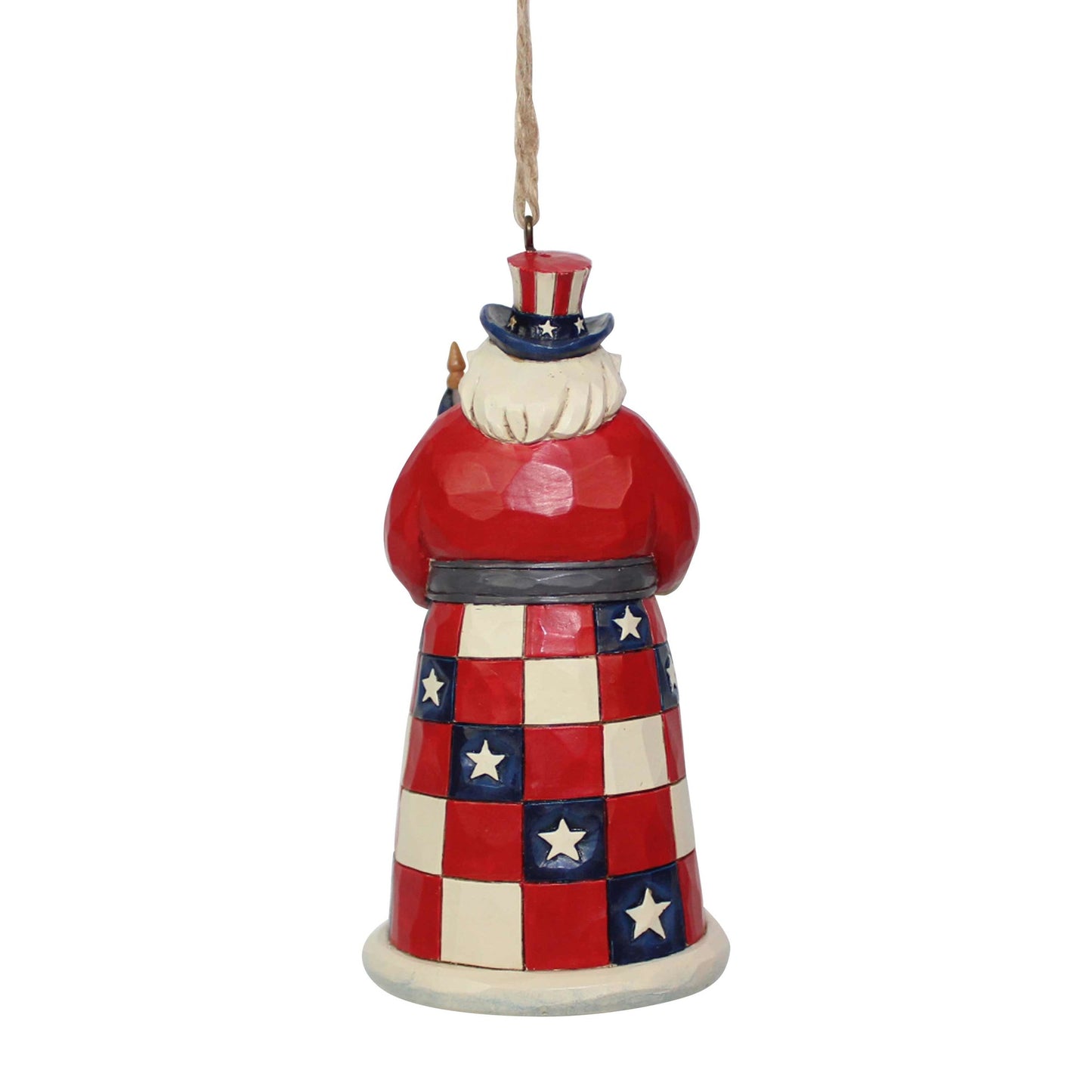 American Santa Ornament - Country N More Gifts