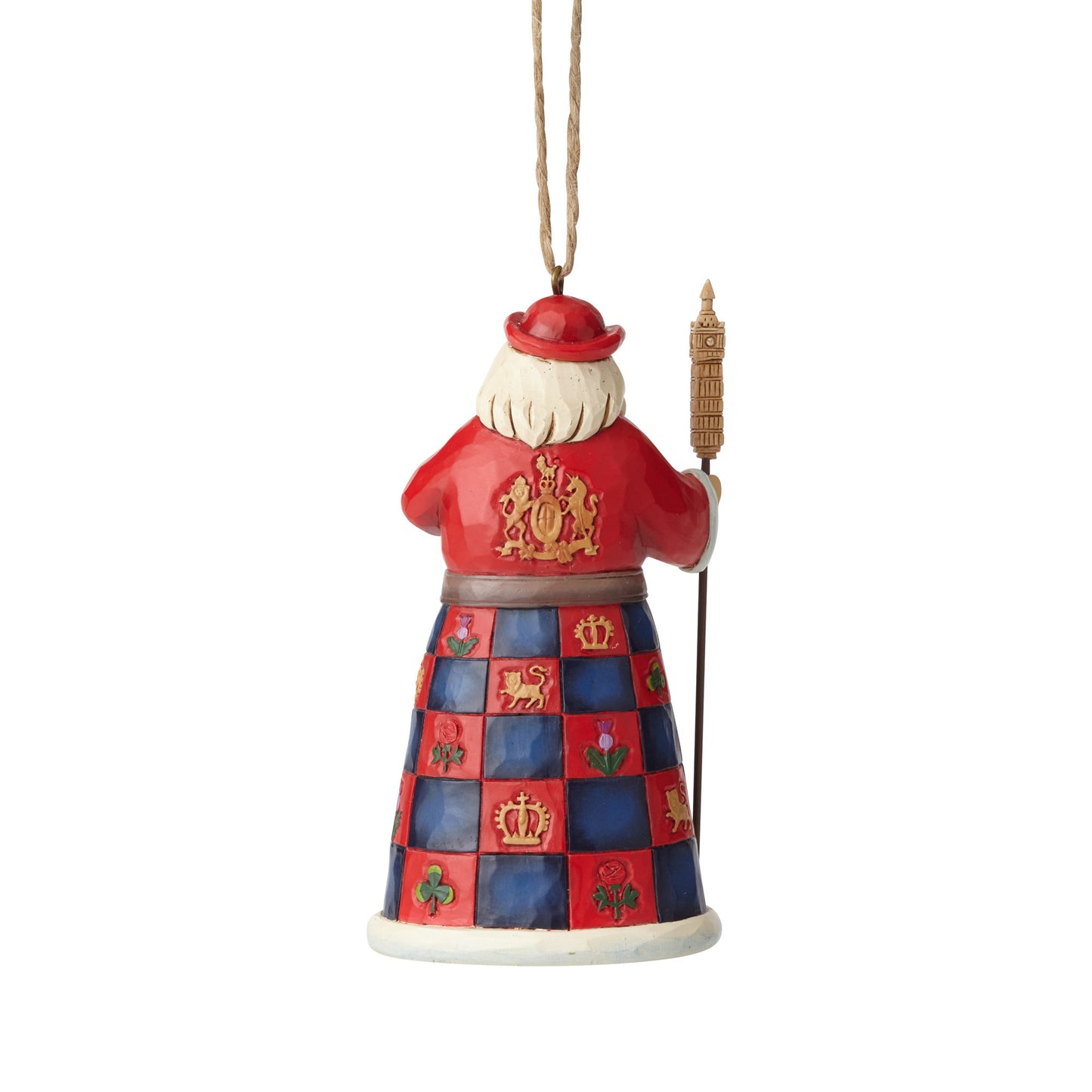 British Santa Ornament - Country N More Gifts
