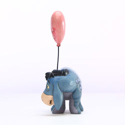 Love Floats - Eeyore with a Heart Balloon  - Country N More Gifts