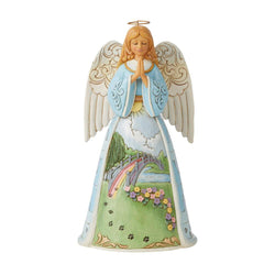 Just This Side of Heaven - Rainbow Bridge Angel  - Country N More Gifts