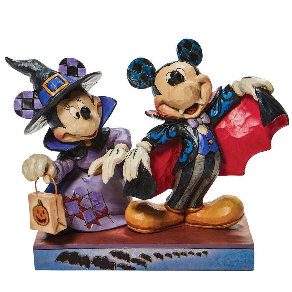 NO BOX - Terrifying Trick-or-Treaters - Minnie Witch Vampire Mickey - Country N More Gifts
