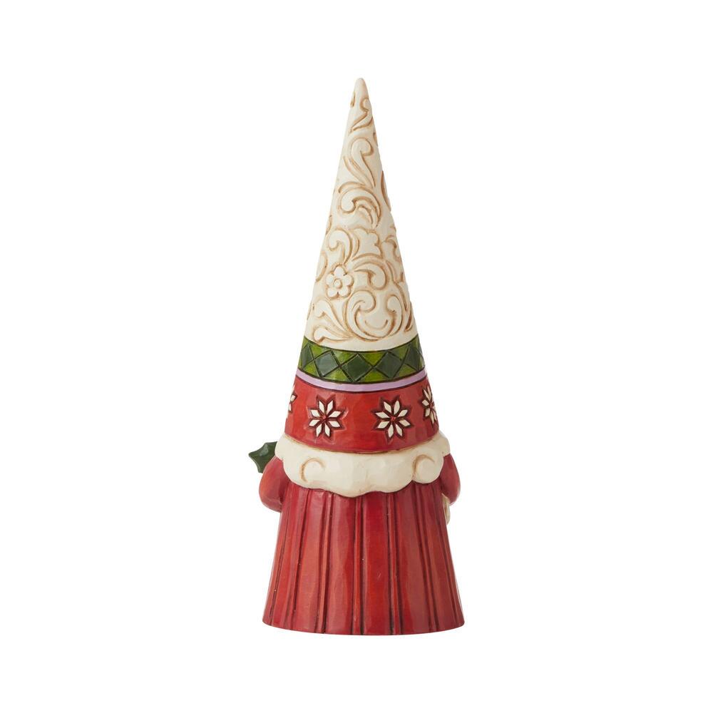 Sprig of Christmas Spirit - Christmas Gnome Holding Holly - Country N More Gifts