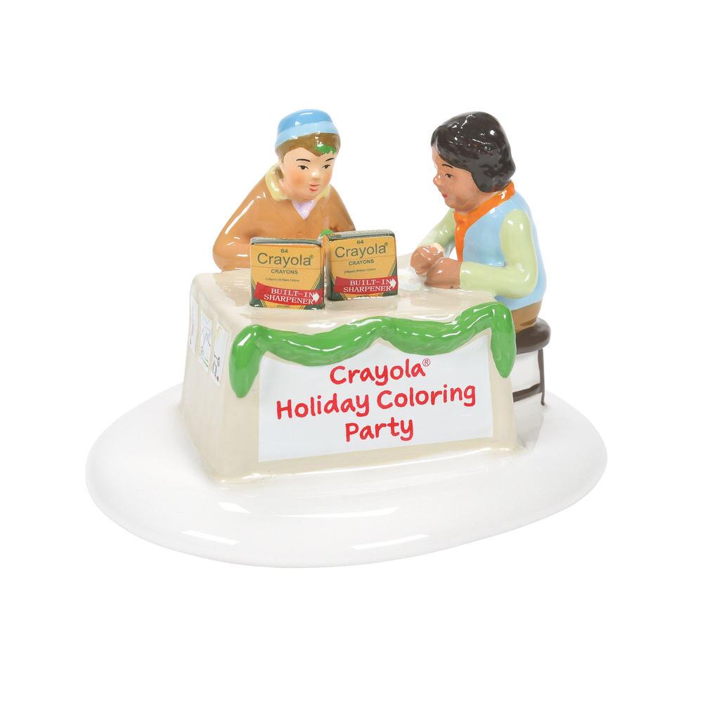 BOX DAMAGE - Crayola Holiday Coloring Party - Country N More Gifts