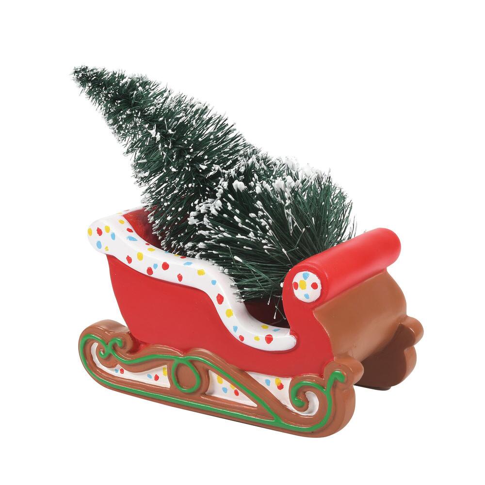 Gingerbread Christmas Sleigh - Country N More Gifts