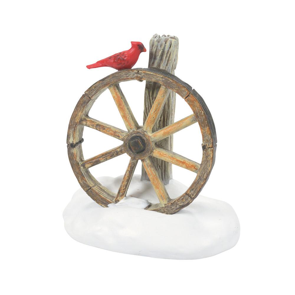 Cardinal Christmas Wagon Wheel - Country N More Gifts