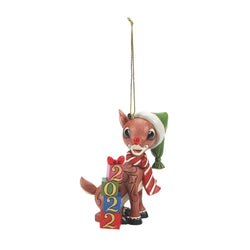 2022 Rudolph Dated Ornament  - Country N More Gifts