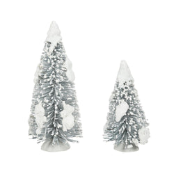 Snow Laden Tree Set of 2  - Country N More Gifts