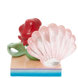 A Tail of Love - Ariel Clear Resin Shell  - Country N More Gifts