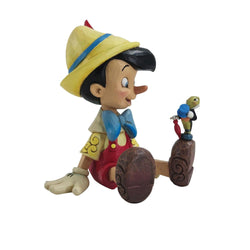Wishful and Wise - Pinocchio & Jiminy Sitting  - Country N More Gifts