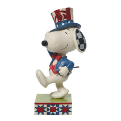 Marching With Glory - Patriotic Snoopy Marching  - Country N More Gifts