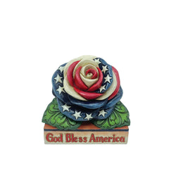 Mini Patriotic Rose  - Country N More Gifts