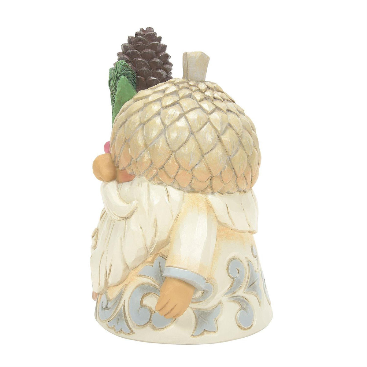Winter's Nuttiest Gnome - White Woodland Acorn Hat - Country N More Gifts
