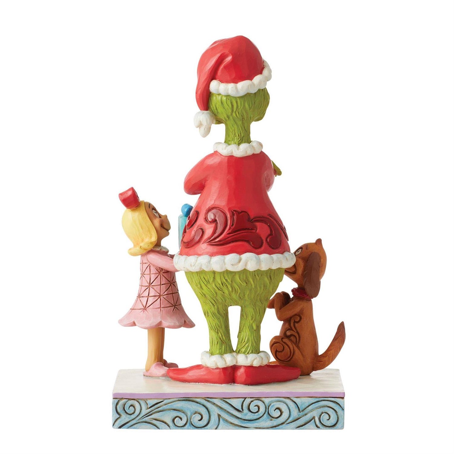 Max & Cindy Giving Gift to Grinch - Country N More Gifts