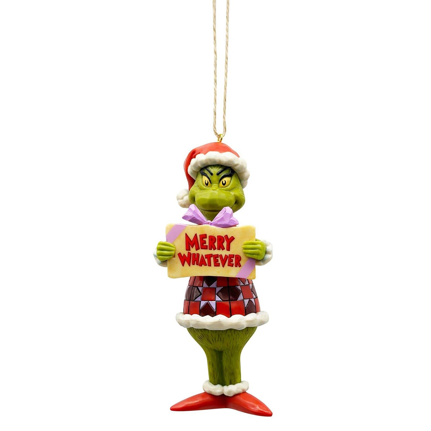 Merry Whatever Grinch Ornament - Country N More Gifts
