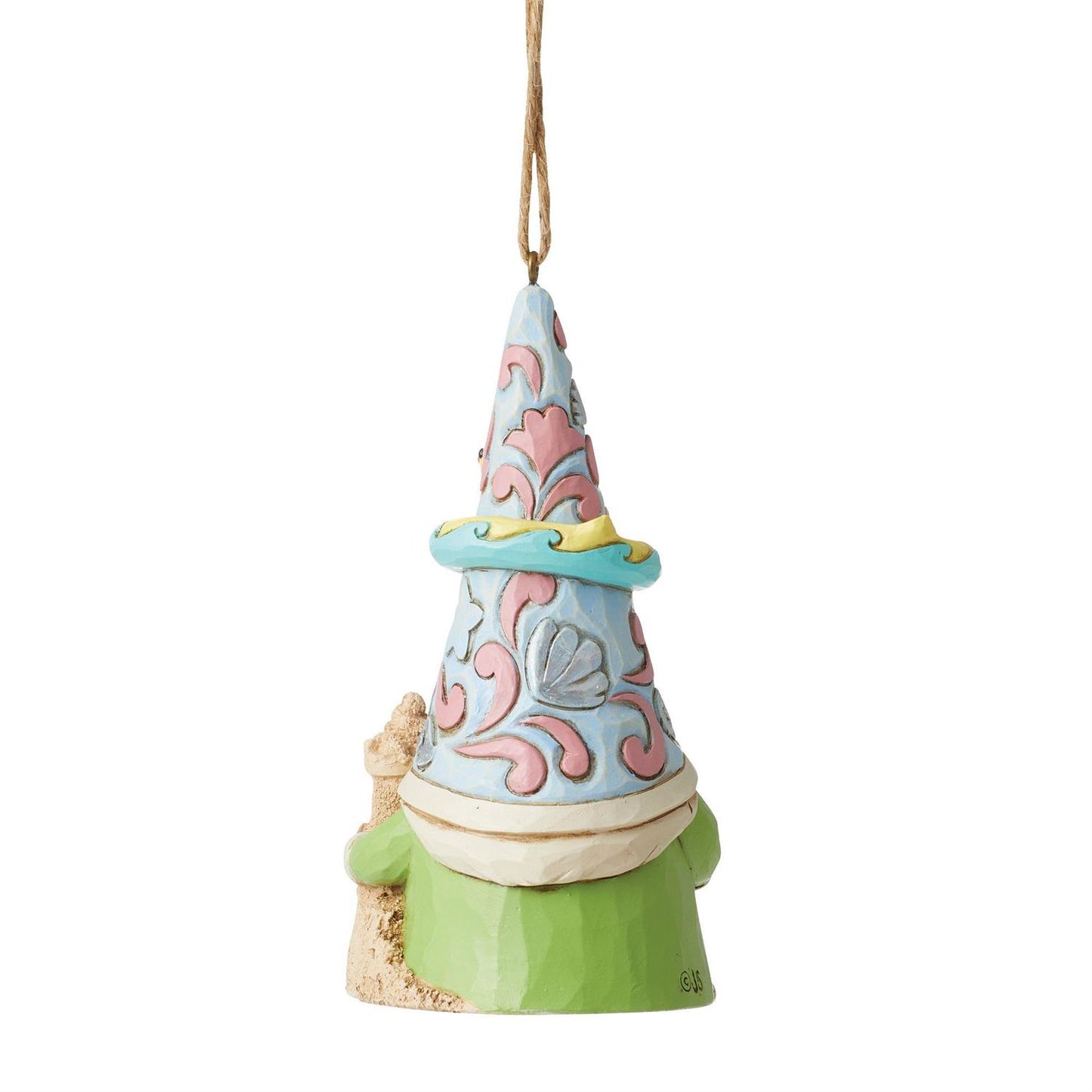 Coastal Gnome Sandcastle Ornament - Country N More Gifts