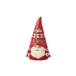 Warming Up For The Season - Nordic Noel Gnome Jingle Bell  - Country N More Gifts