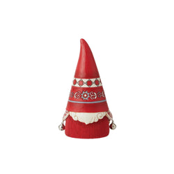 Warming Up For The Season - Nordic Noel Gnome Jingle Bell  - Country N More Gifts