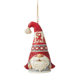 Nordic Noel - Gnome Flap Hat Ornament  - Country N More Gifts