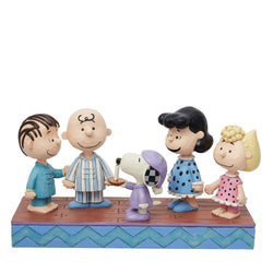 P.J. Party - Peanuts gang in Christmas PJ's  - Country N More Gifts