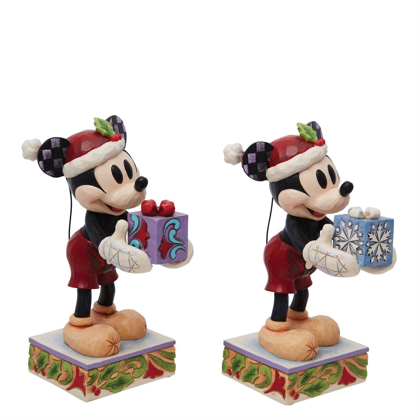 Secret Santa - Santa Mickey with Gift - Country N More Gifts