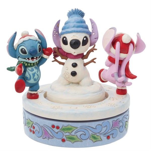 ^ DEPT 56 DISNEY - CHRISTMAS Tree Topper - STITCH - SEE COUPON - NEW in BOX