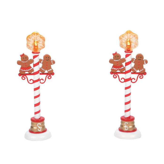Gingerbread Street Lights