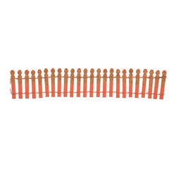 Pumpkin Orange Glitter Fence  - Country N More Gifts
