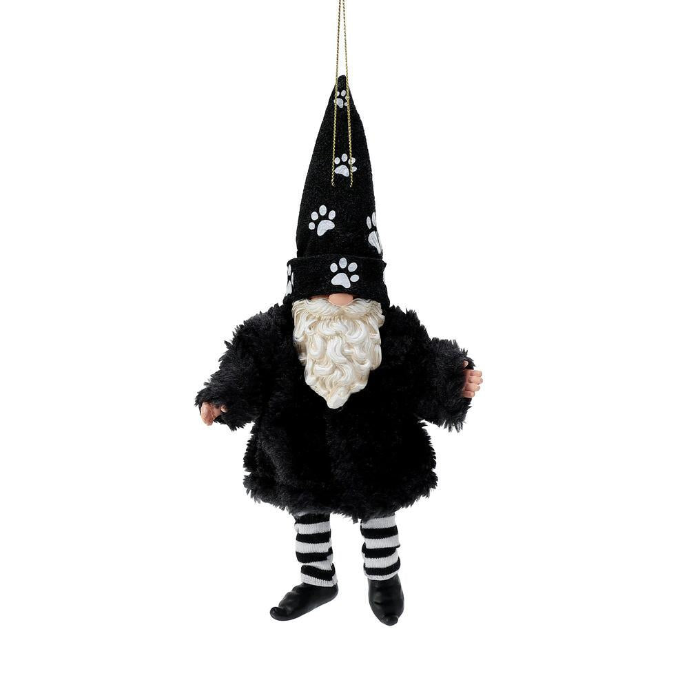 Gnome Furry Pet Orn BLK - Country N More Gifts