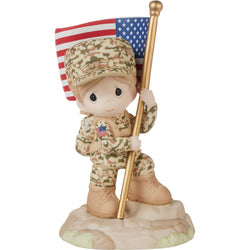 Thank You For Being My Hero Girl Figurine  - Country N More Gifts