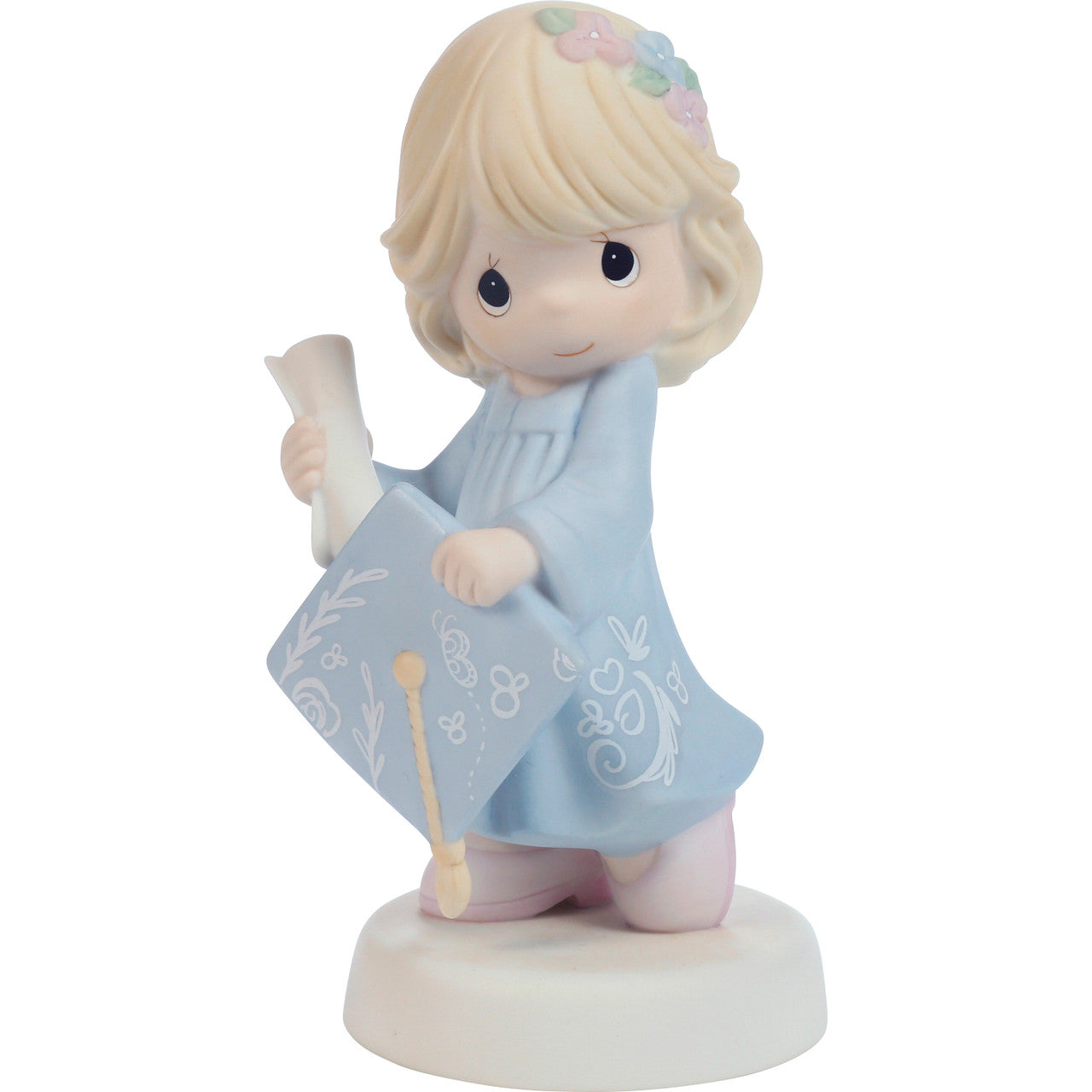 The Future Belongs To You Blonde with Blue Gown Figurine - Country N More Gifts