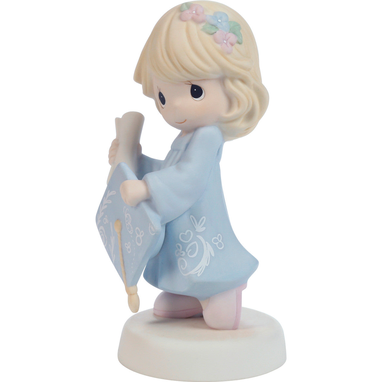 The Future Belongs To You Blonde with Blue Gown Figurine - Country N More Gifts