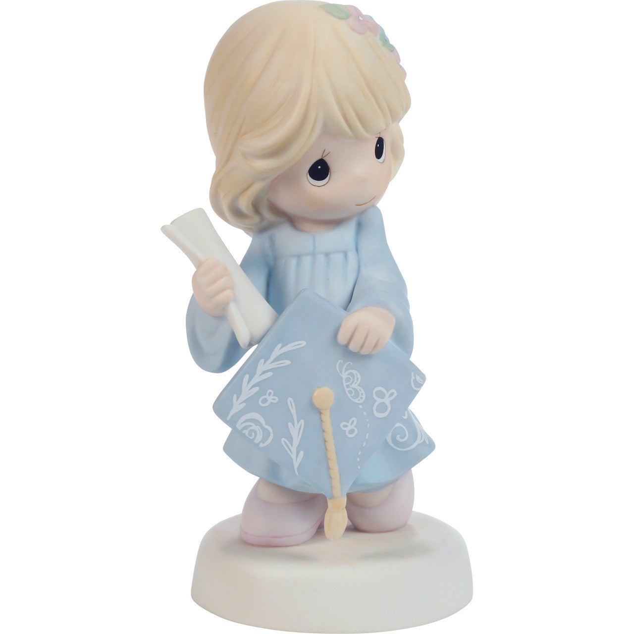 The Future Belongs To You Blonde with Blue Gown Figurine - Country N More Gifts