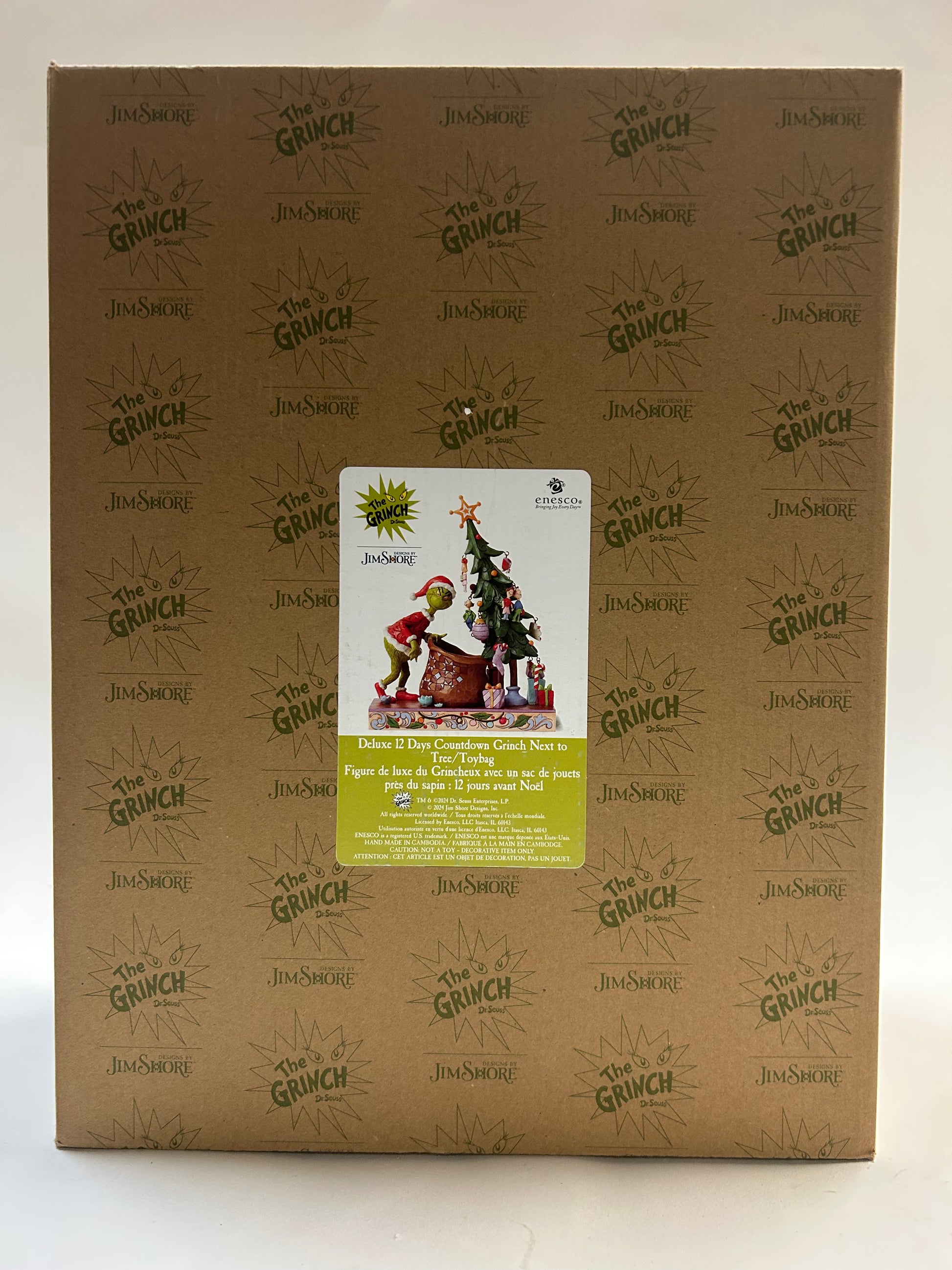DAMAGED - Grinch Countdown Calendar - Country N More Gifts