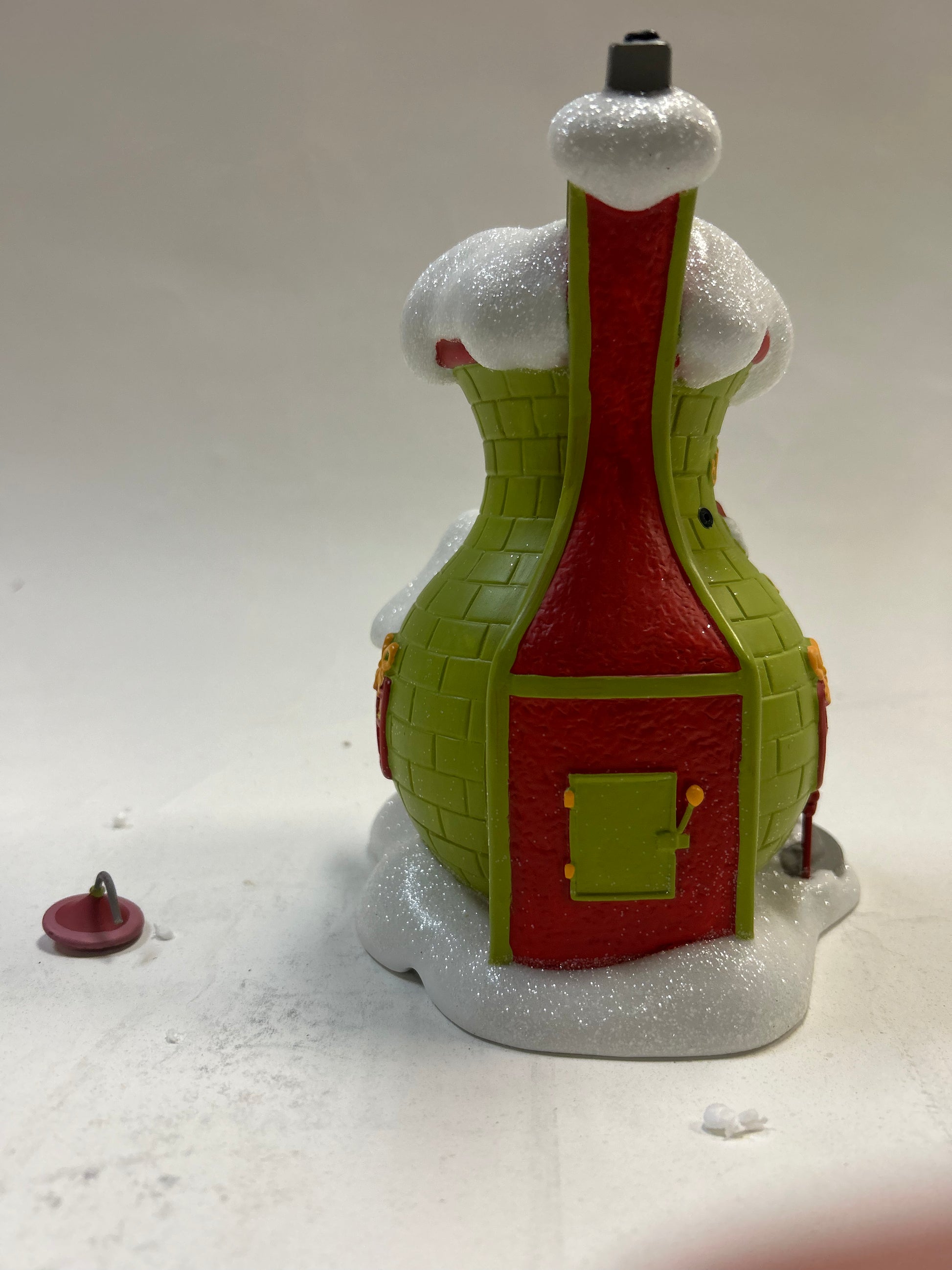 DAMAGED - Grinch's Santy Suit Shoppe - Country N More Gifts