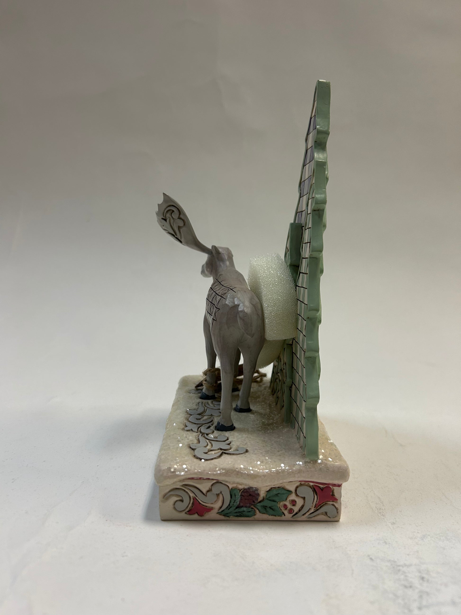 DAMAGED - Frozen Forest - Woodland Moose with Layered Tree - Country N More Gifts