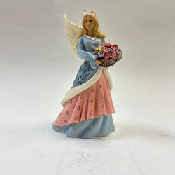 CLEARANCE - Heavenly Blooms - Angel with Flower Basket Figurine