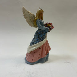 CLEARANCE - Heavenly Blooms - Angel with Flower Basket Figurine