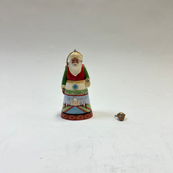 CLEARANCE - Santa Around World India Ornament