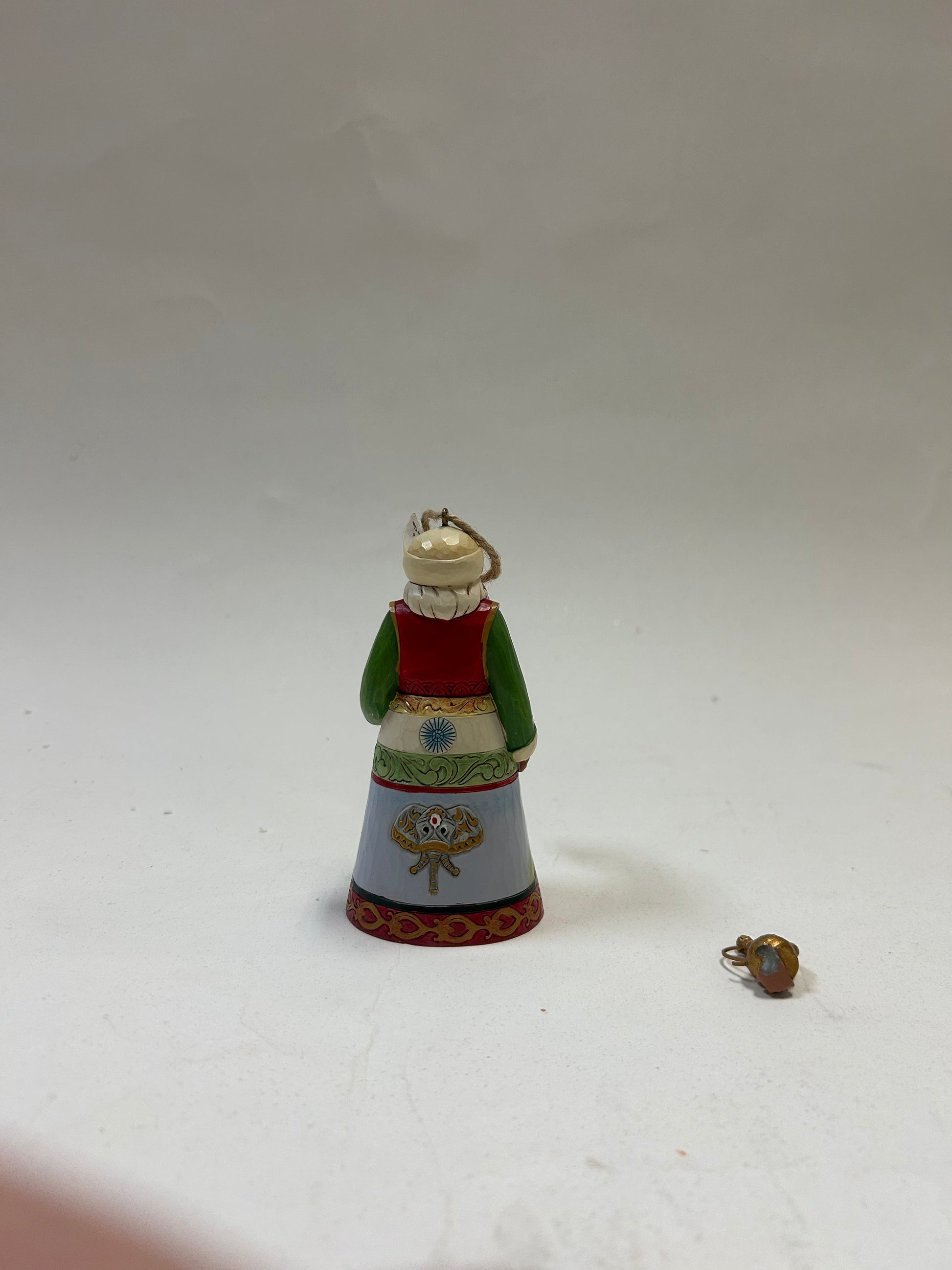 DAMAGED - Santa Around World India Ornament - Country N More Gifts