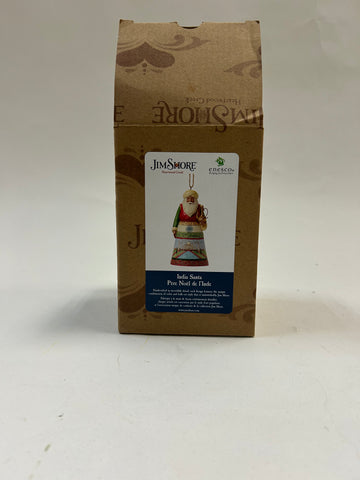 DAMAGED - Santa Around World India Ornament - Country N More Gifts