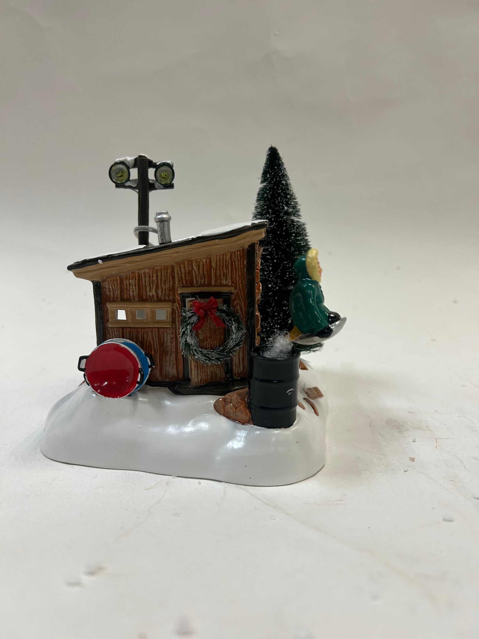 DAMAGED - Griswold Sled Shack - Country N More Gifts