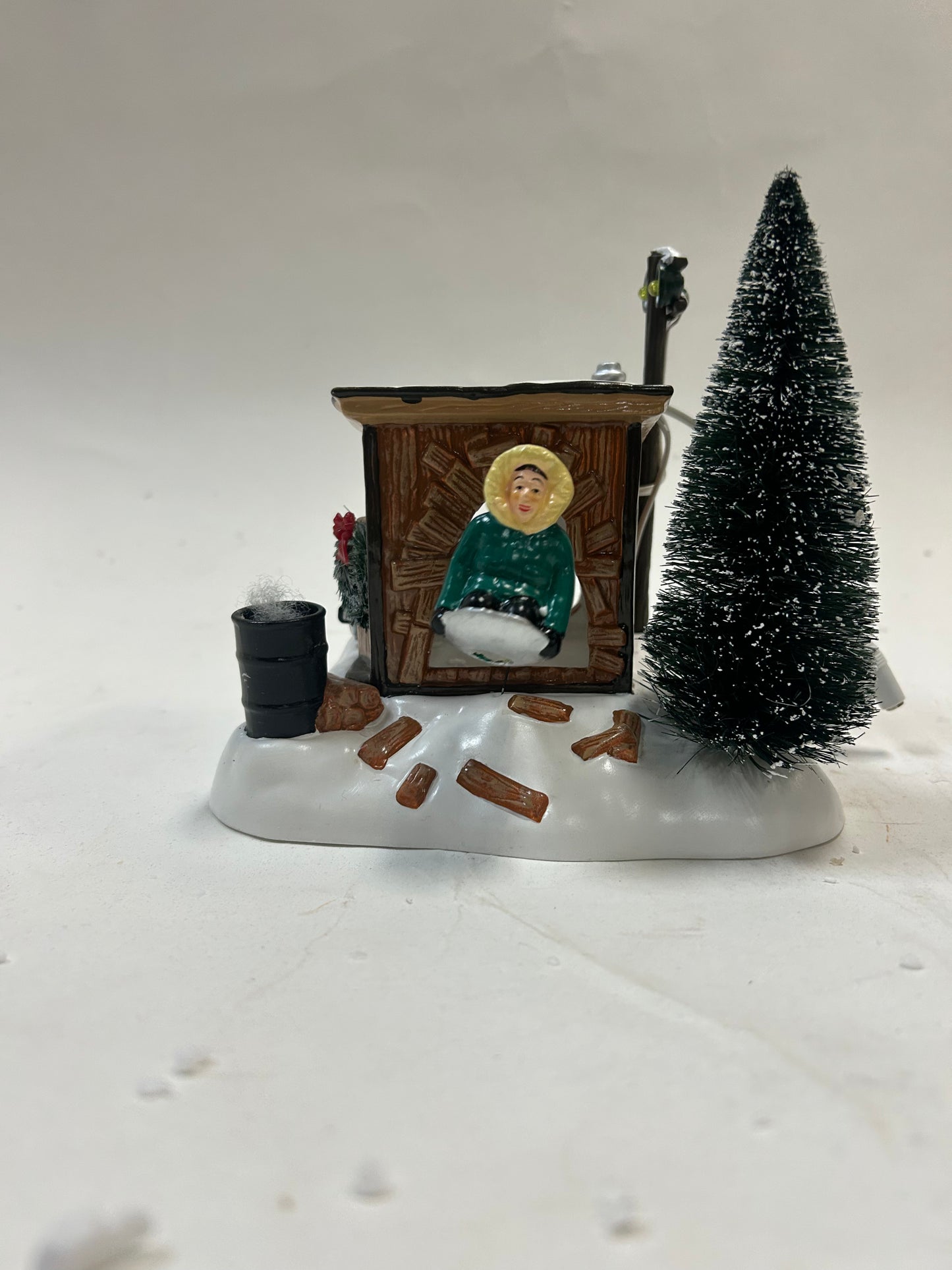 DAMAGED - Griswold Sled Shack - Country N More Gifts