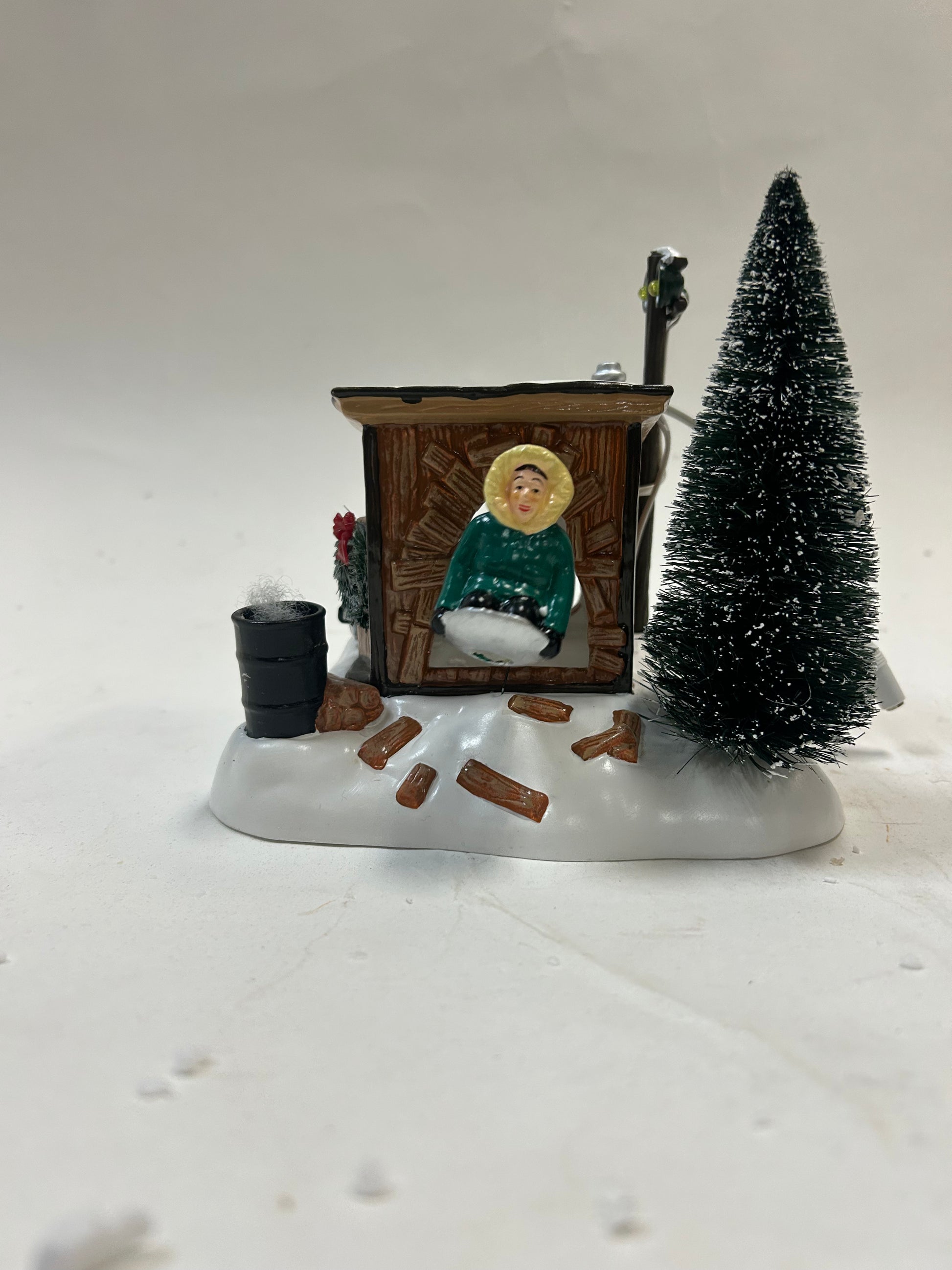 DAMAGED - Griswold Sled Shack - Country N More Gifts