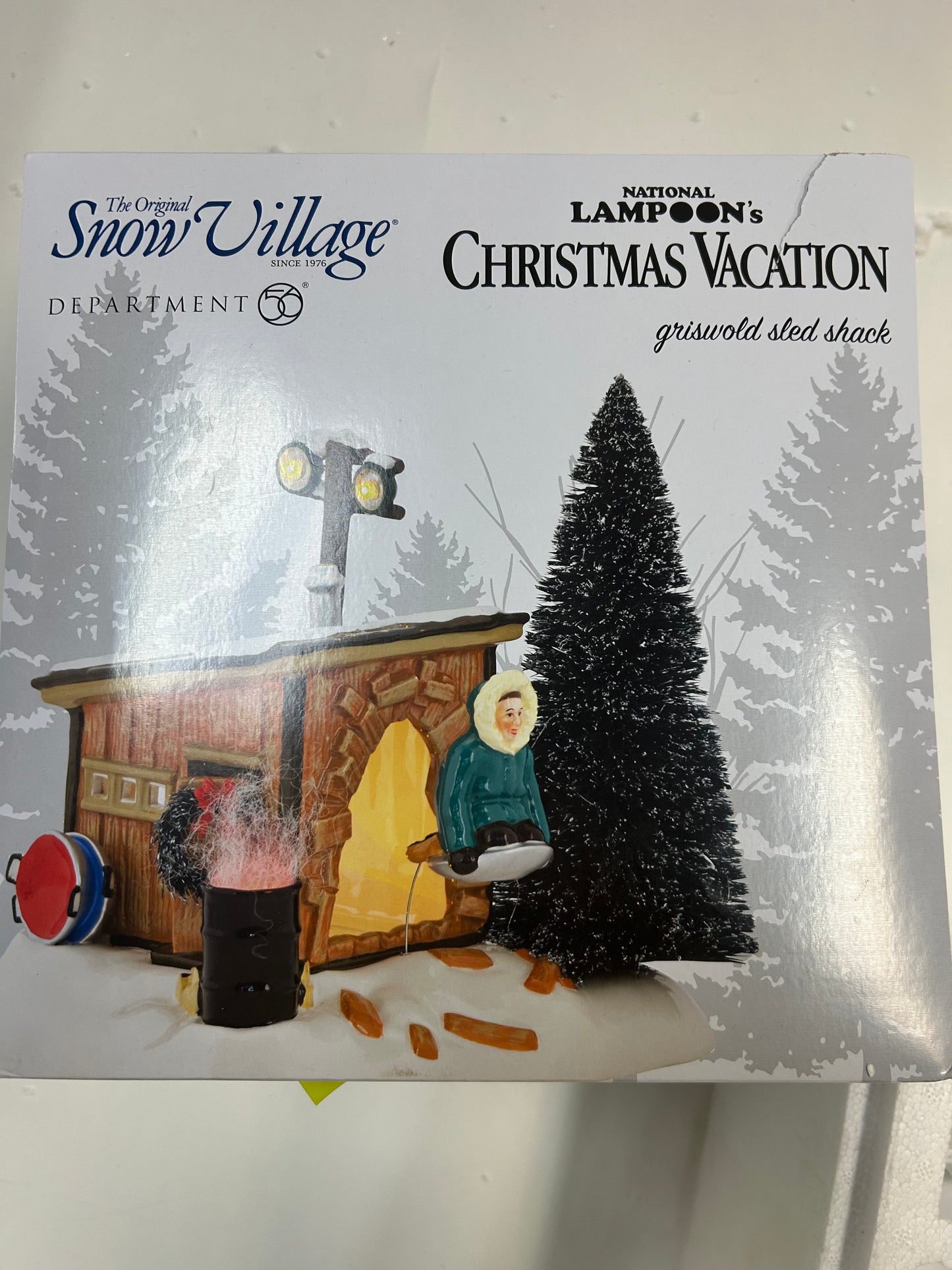 DAMAGED - Griswold Sled Shack - Country N More Gifts