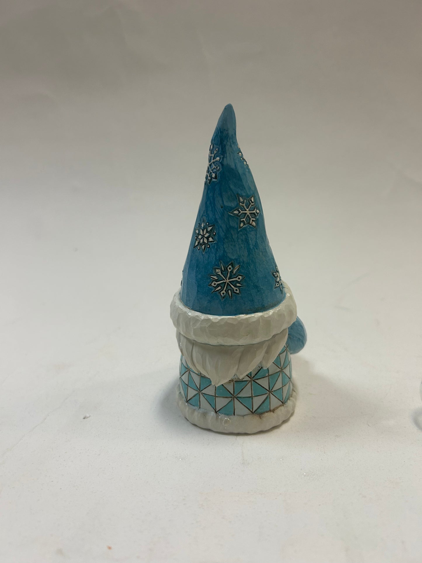 DAMAGED - Snow Globe Dreams - Gnome with Mini Globe Figurine - Country N More Gifts