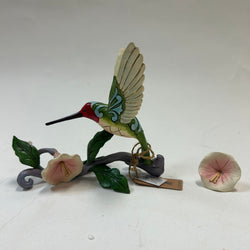 CLEARANCE - Blossoms and Beauty - Hummingbird with Flower